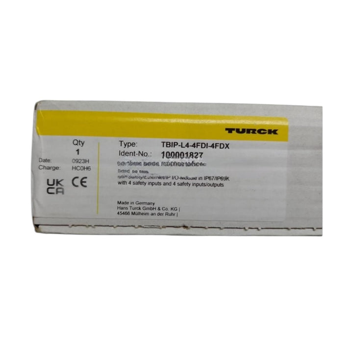 Turck Tbip-l4-4fdi-4fdx módulo de E/S digital seguro