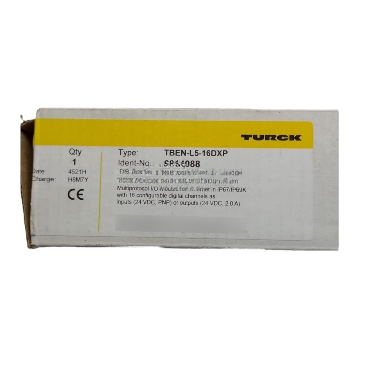 Turck Tben-l5-16dxp módulo de E/S digital