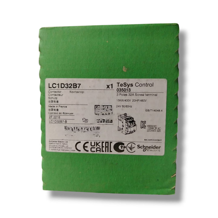 SCHNEIDER ELECTRIC LC1D32B7 CONTACTOR DE 3 POLOS
