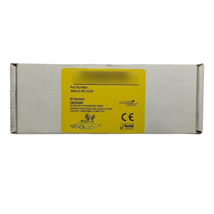 Turck 8mb12z-4p2-cs12h caja de distribución pasiva