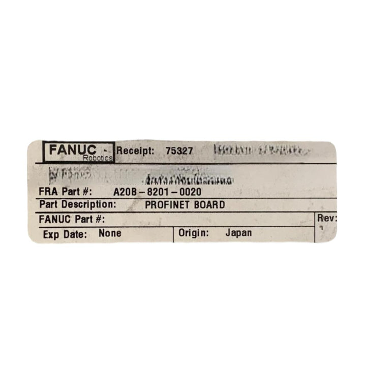 Fanuc A20b-8201-0020 tarjeta de comunicación