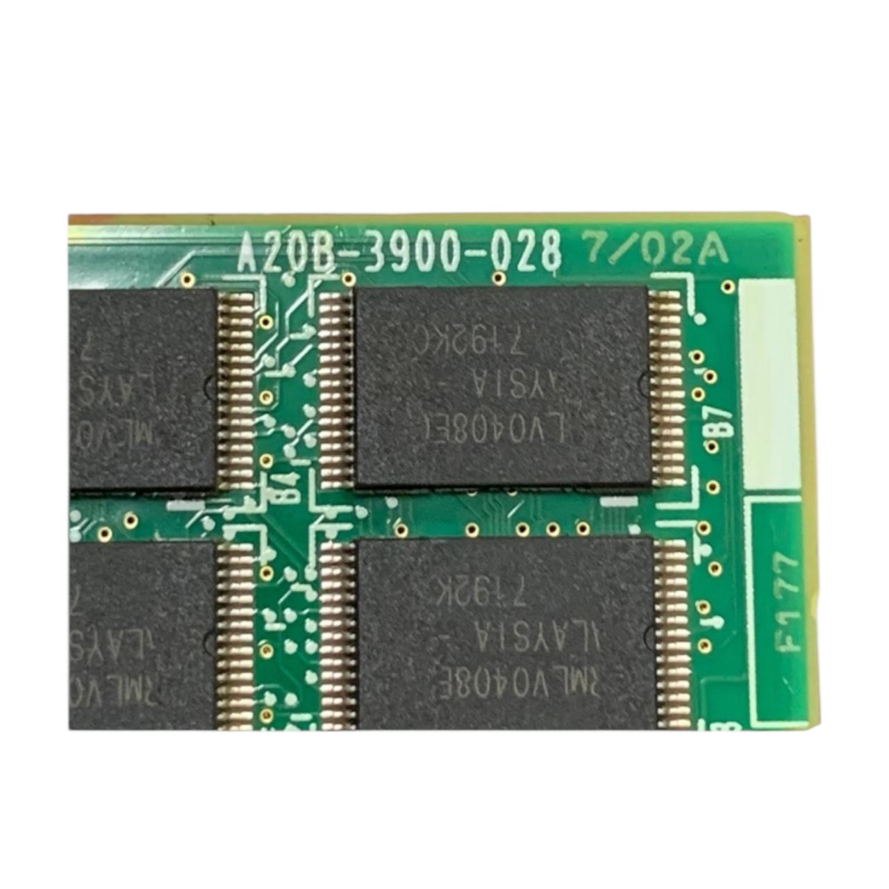 Fanuc A20b-3900-0287 / 02a módulo de memoria
