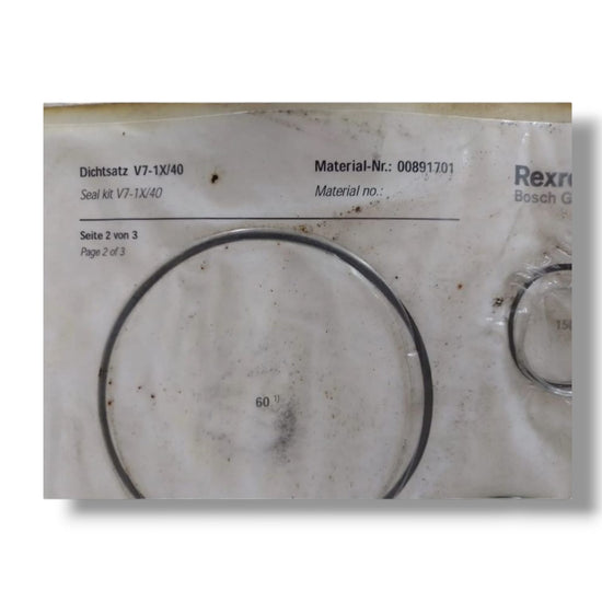 REXROTH DICHTUNGSSATZ PV7-1X/25M/K KIT DE SELLADO