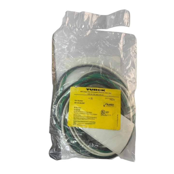 Turck Rfk 34-2m/npt conector industrial