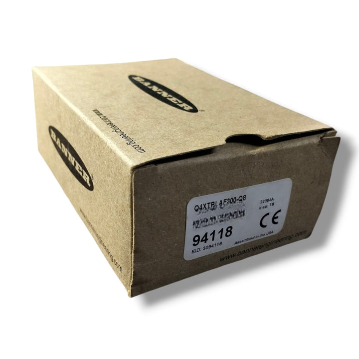 BANNER Q4XTBLAF300-Q8 SENSOR DE LASER DE DISTACIA