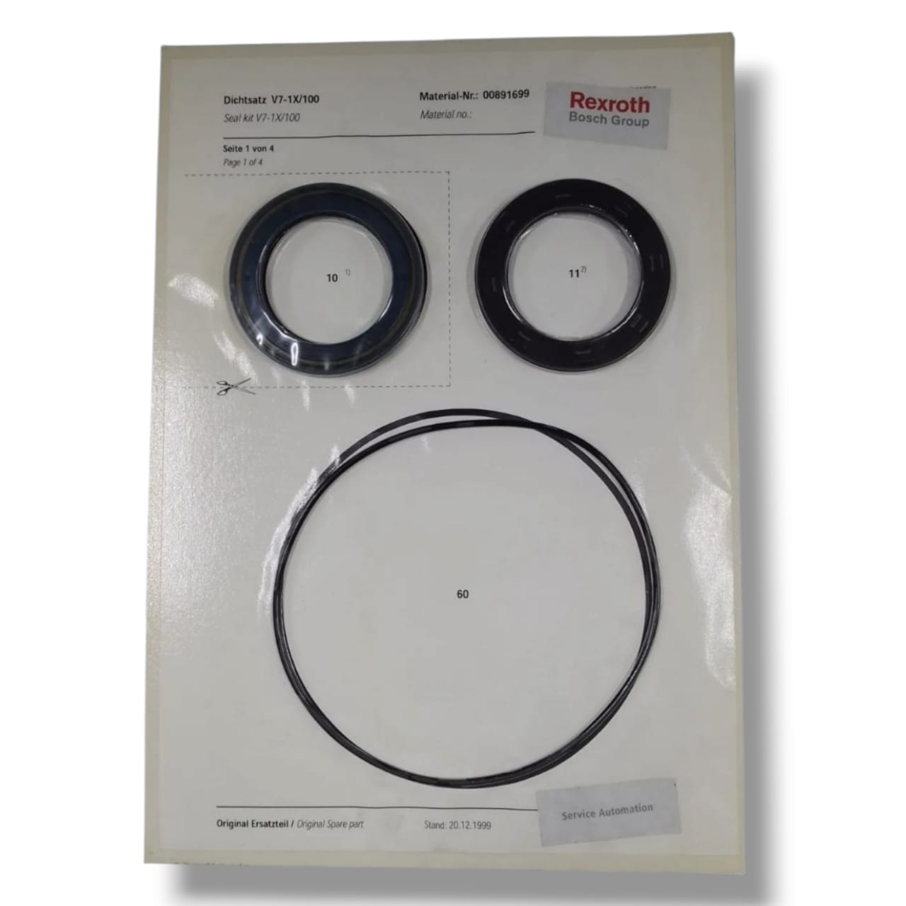 REXROTH R900891699  KIT DE SELLOS