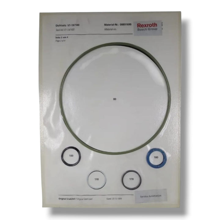 REXROTH R900891699  KIT DE SELLOS