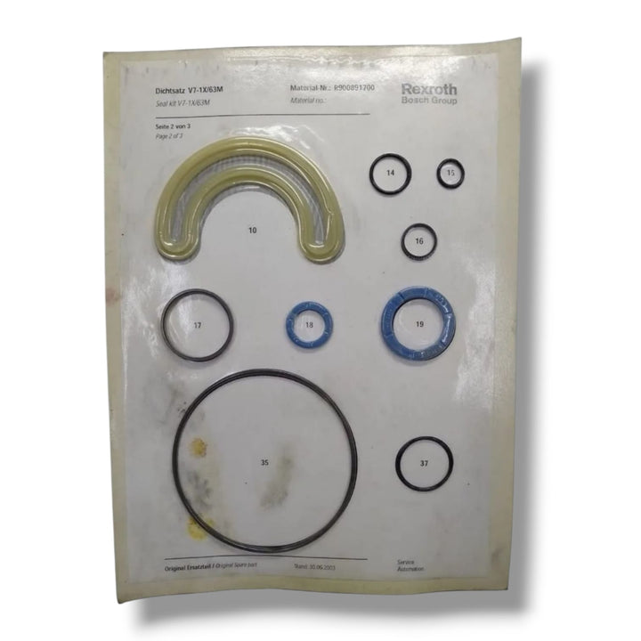 REXROTH DICHTUNGSSATZ V7-1X/63M KIT DE SELLOS