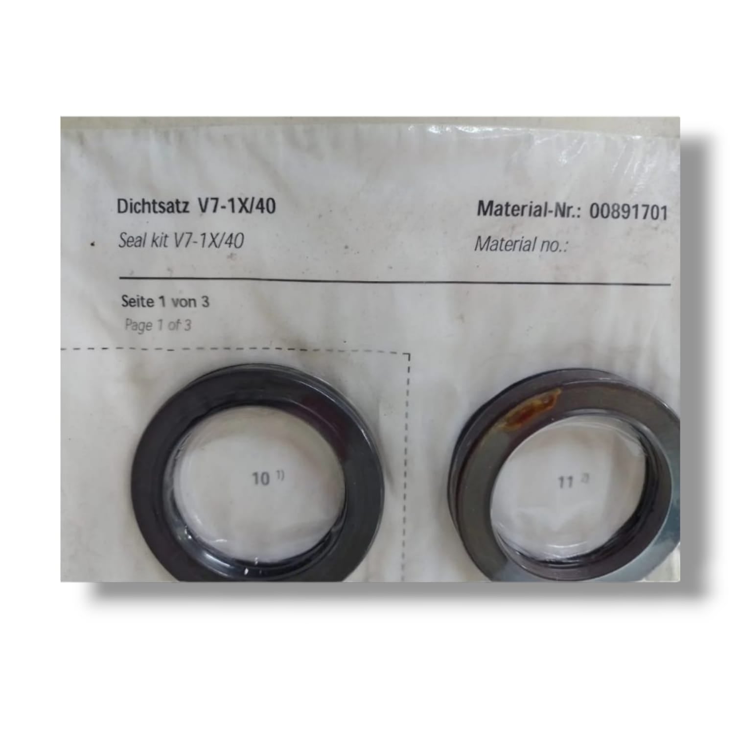 REXROTH V7-1X/40 KIT DE SELLOS