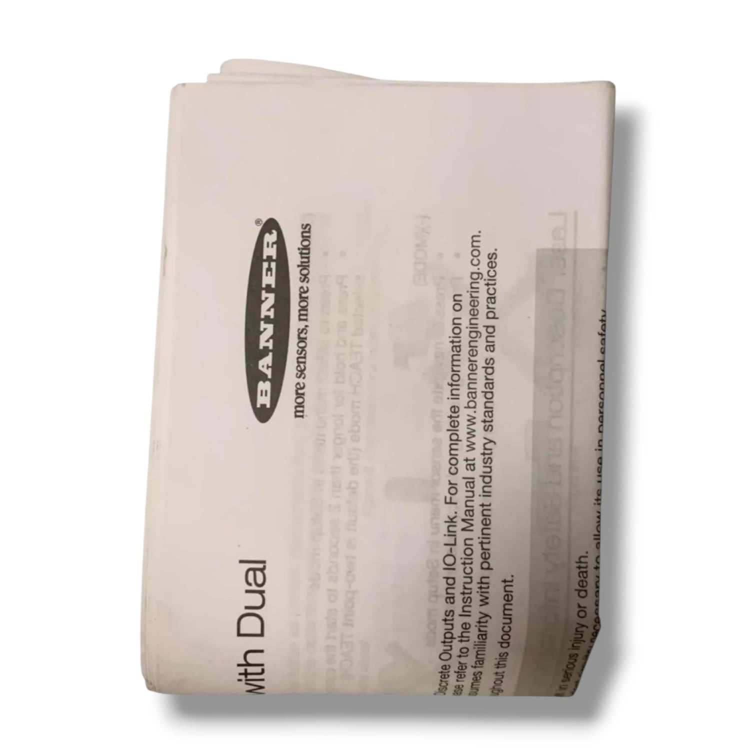BANNER Q4XTKLAF600-Q8 SENSOR DE DISTANCIA LASER