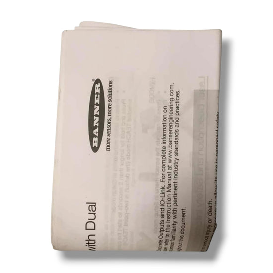 BANNER Q4XTKLAF600-Q8 SENSOR DE DISTANCIA LASER