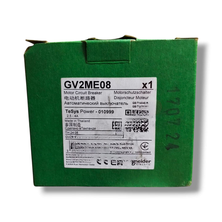 Shneider Electric Gv2me08 Interruptor De Motor