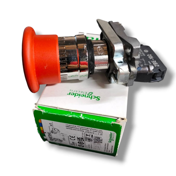 SCHNEIDER ELECTRIC XB4BT845 INTERRUPTOR DE PARO DE EMERGENCIA