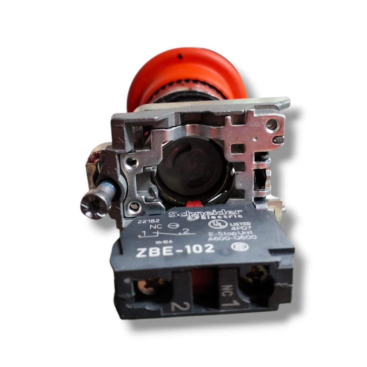 SCHNEIDER ELECTRIC XB4BT845 INTERRUPTOR DE PARO DE EMERGENCIA