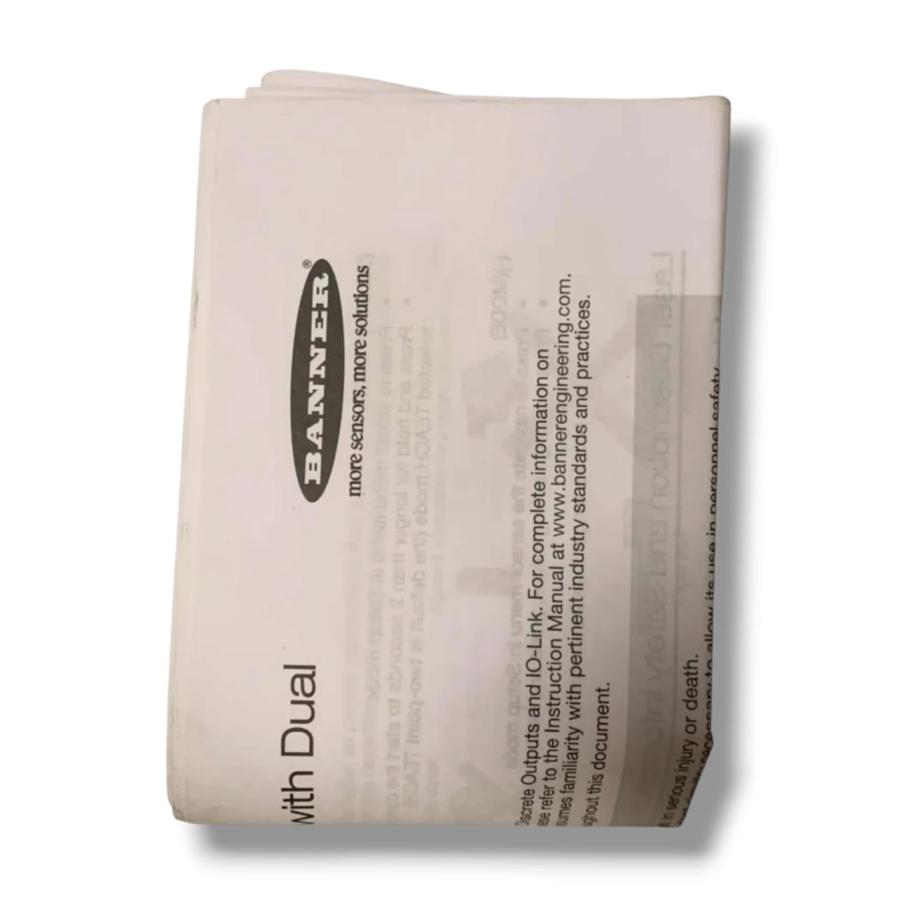 BANNER Q4XTKLAF600-Q8 SENSOR DE DISTANCIA LASER