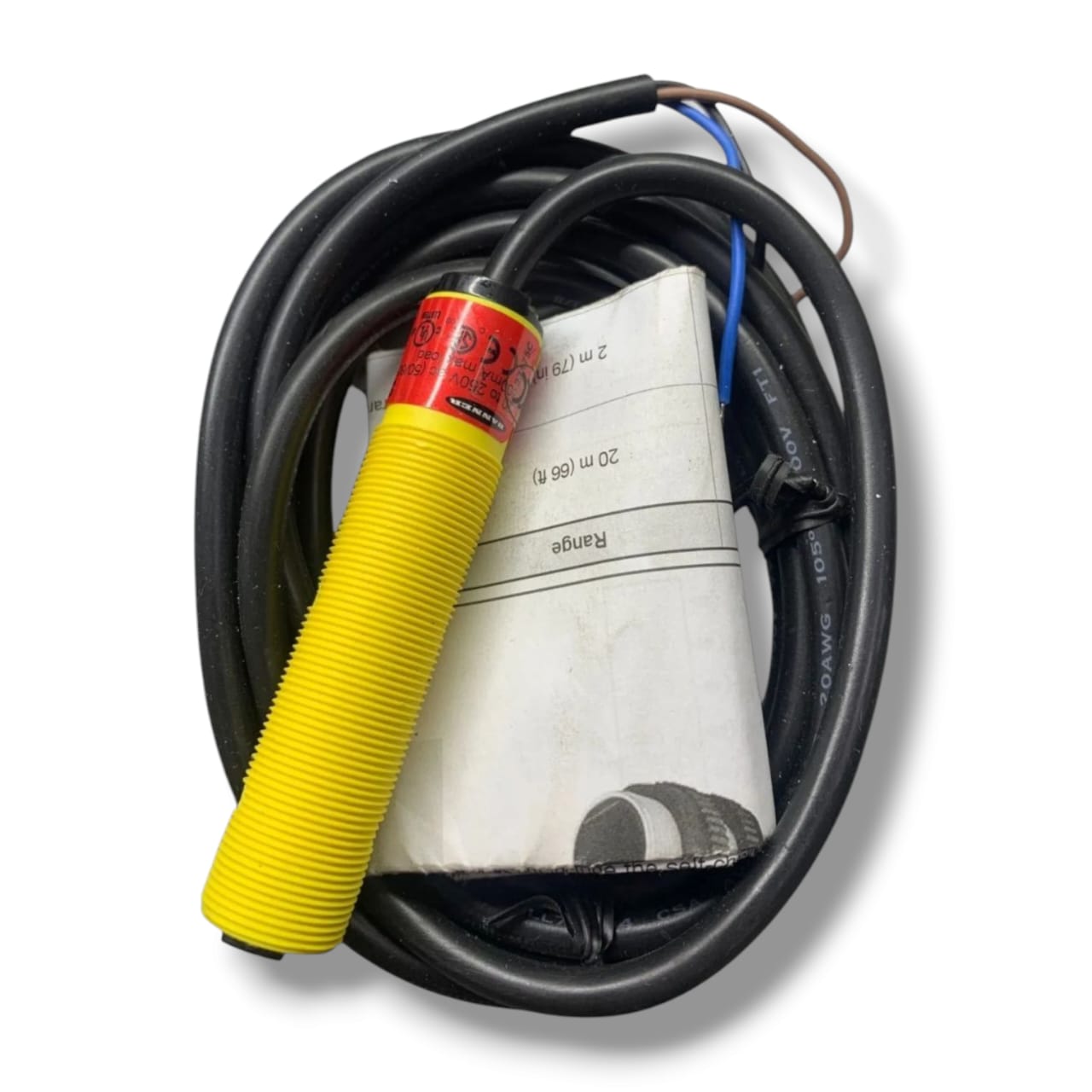 BANNER S18AW3FF100 SENSOR FOTOELECTRICO INDUSTRIAL