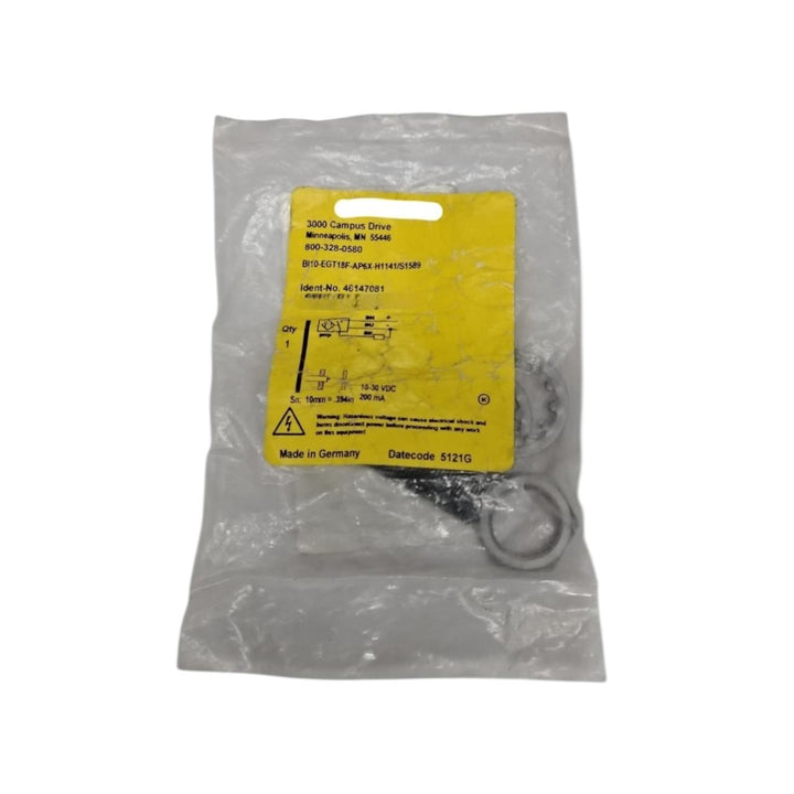 Turck Bi10-egt18f-ap6x-h1141/s1589 sensor inductivo de proximidad