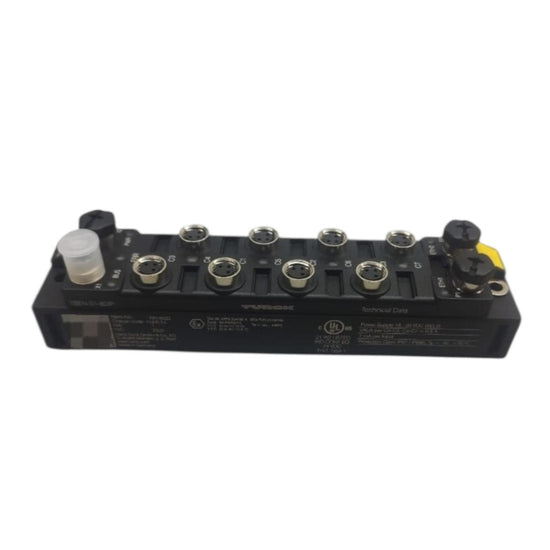 Turck Tben-s1-8dip módulo de entrada/salida