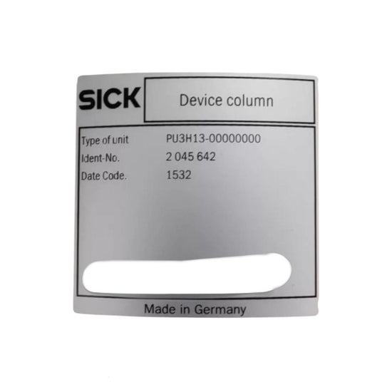 Sick Pu3h13-00000000 columna de dispositivo