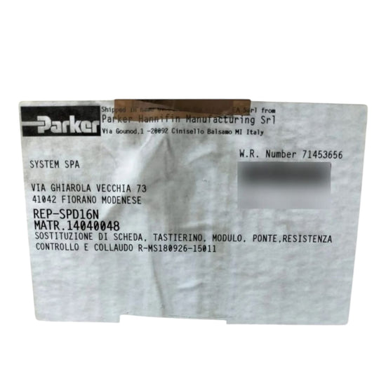 Parker Spd16ns/k005 SERVODRIVE