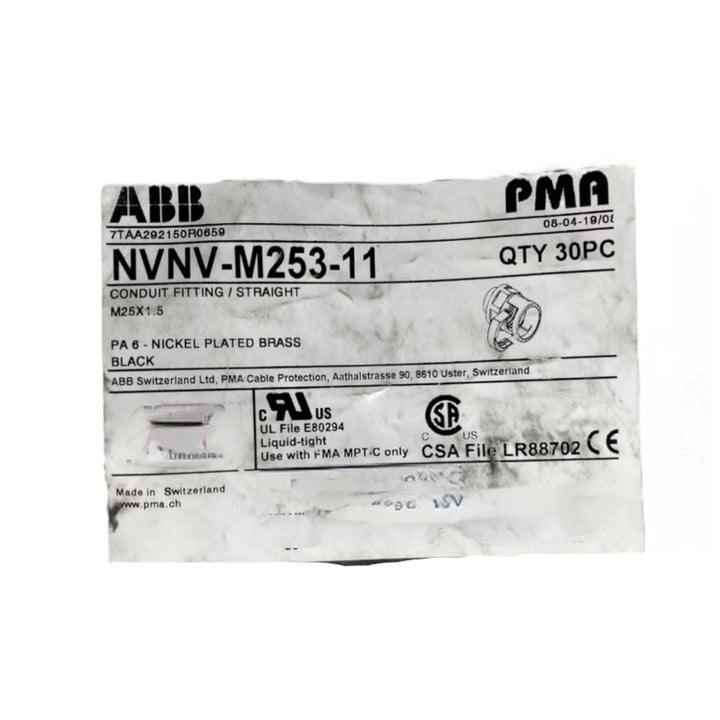 Abb Nvnv-m253-11 conexión para conductos PMA