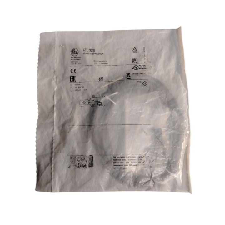 Ifm Iz5026 Izb30,8-bpkg/v2a sensor inductivo de proximidad