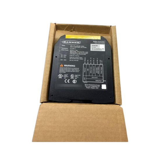 Banner Sc26-2de controlador de seguridad programable