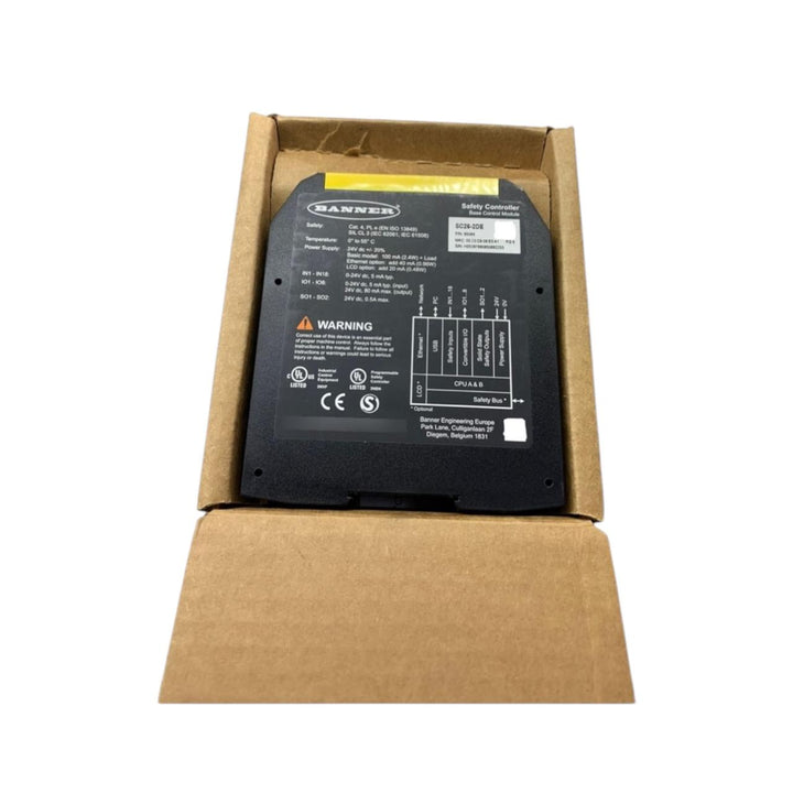 Banner Sc26-2de controlador de seguridad programable