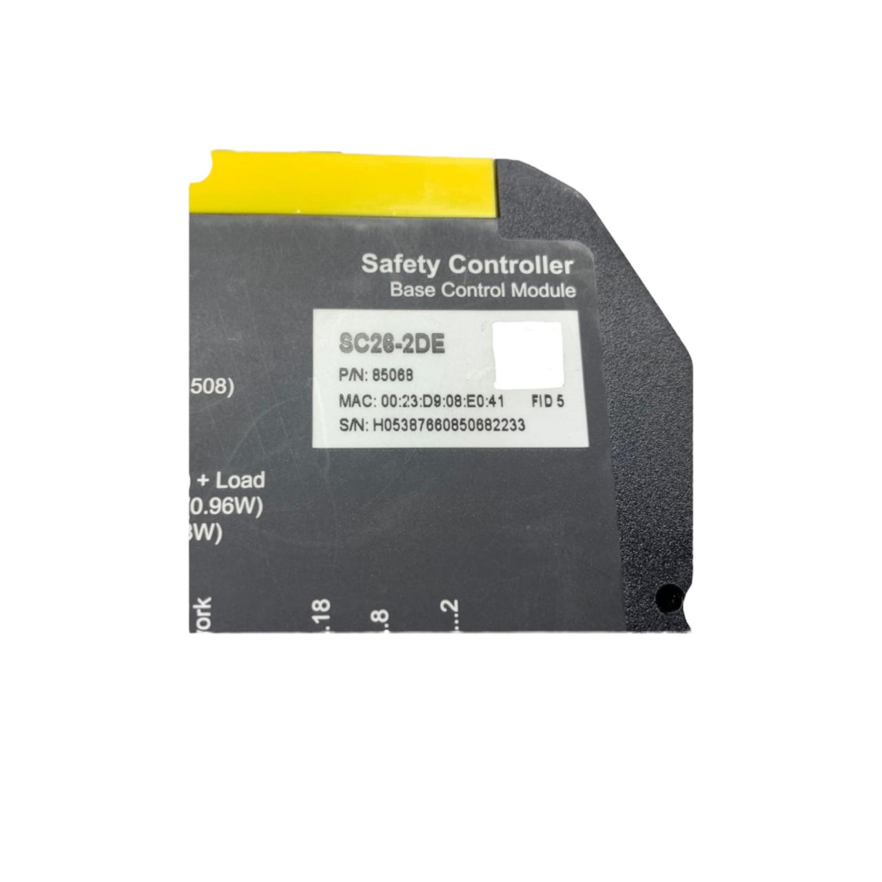 Banner Sc26-2de controlador de seguridad programable
