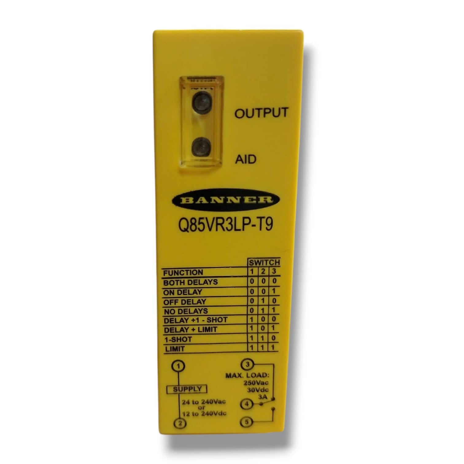 BANNER Q85VR3LP-T9 SENSOR FOTO ELECTRICO