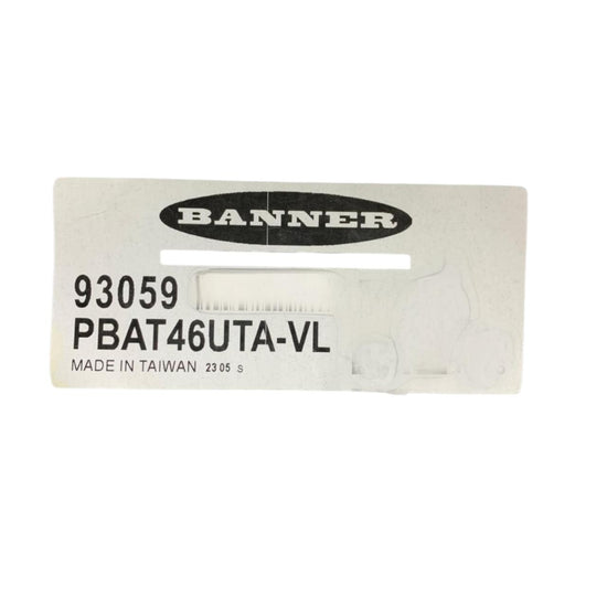 Banner 93059 Pbat46uta-vl sensor óptico
