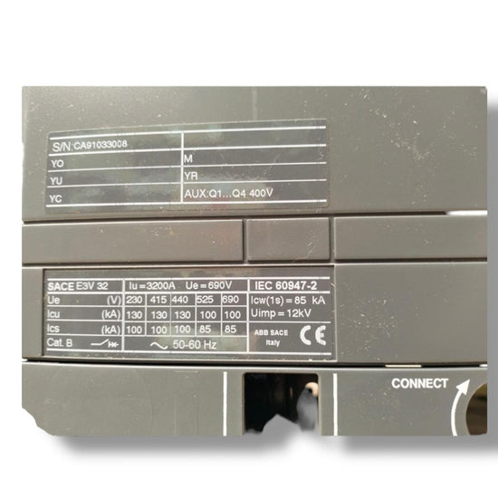 ABB SACE EMAX E3 V 3200 INTERRUPTOR AUTOMATICO DE BAJA TENCION