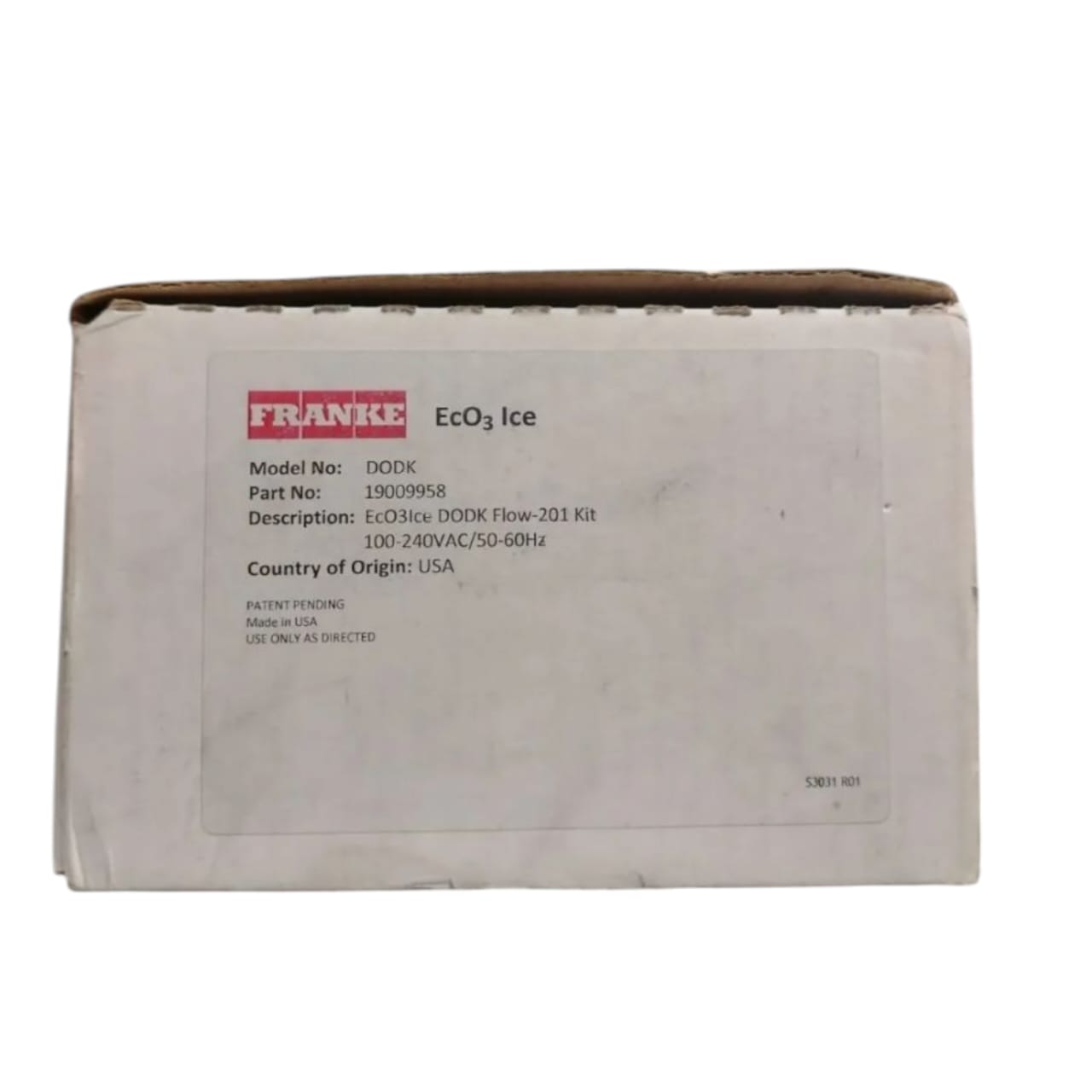 Franke Eco3 Ice Dodk Flow-201 Kit 100-240vac/50-60hz
