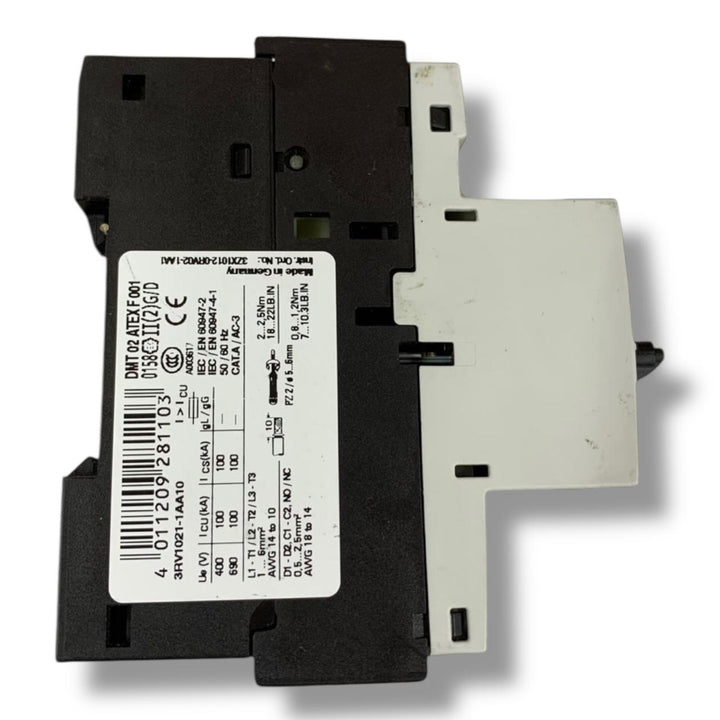 SIEMENS 3rv1021-1aa10  INTERRUPTOR PROTECTOR MANUAL