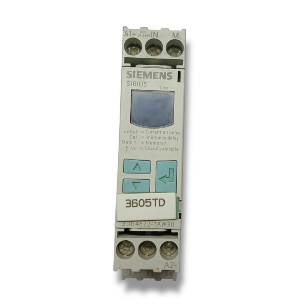 SIEMENS 3UG4622-1AW30 RELE DE VIGILANCIA DIGITAL