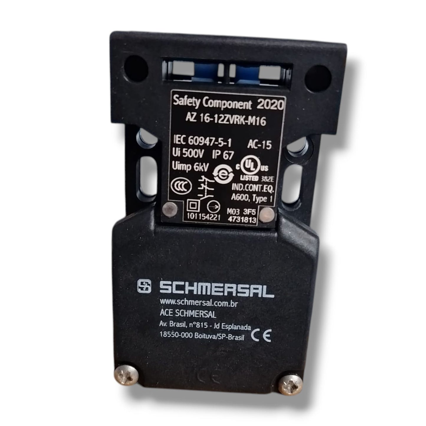 SCHMERSAL AZ16-12ZVRK-M16 INTERRUPTOR DE SEGURIDAD ELECTROMAGNETICO