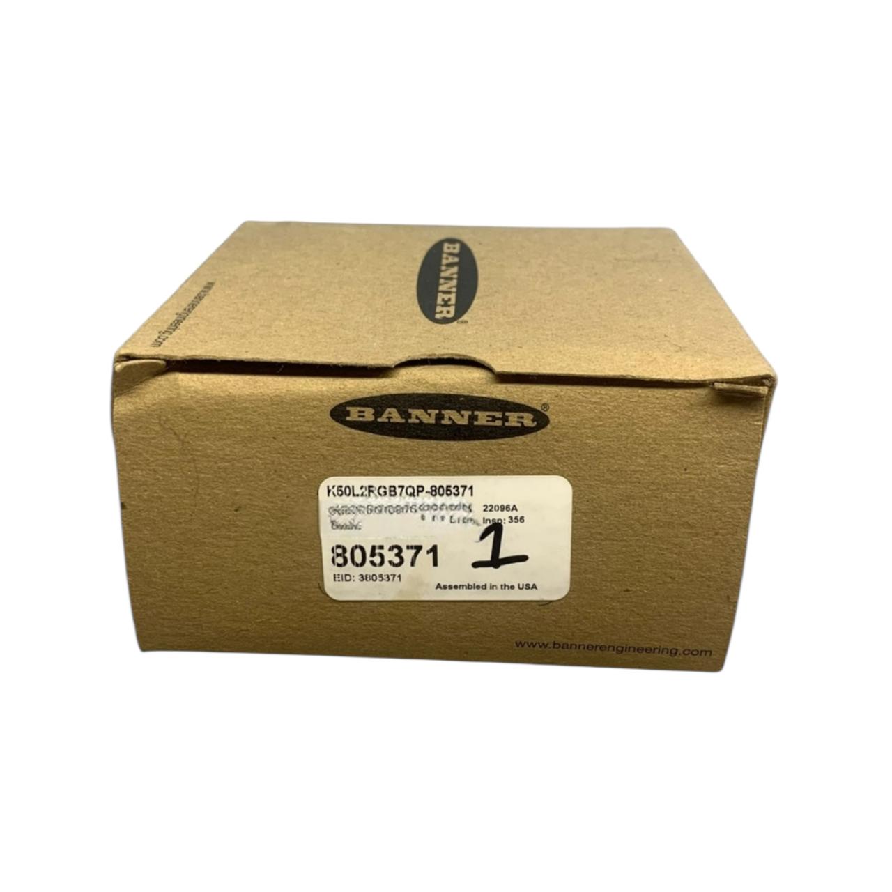 Banner K50l2rgb7qp-805371 indicador luminoso LED