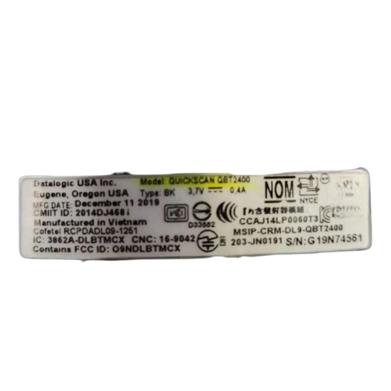 Datalogic Quickscan Qbt2400 Escáner Móvil Inalámbrico