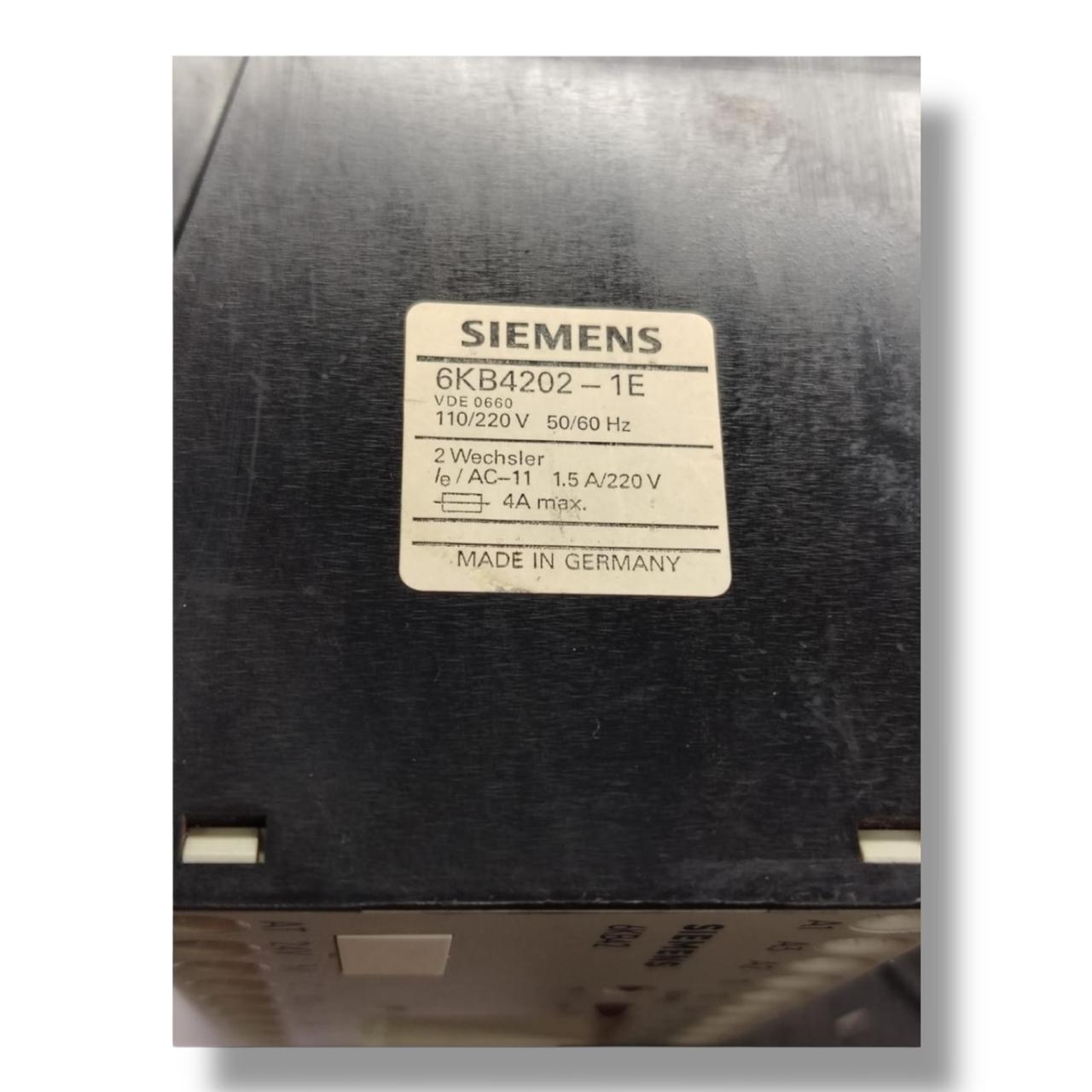 SIEMENS 6KB 4202-1E UNIDAD DE EVALUACION PARA MONITOREO