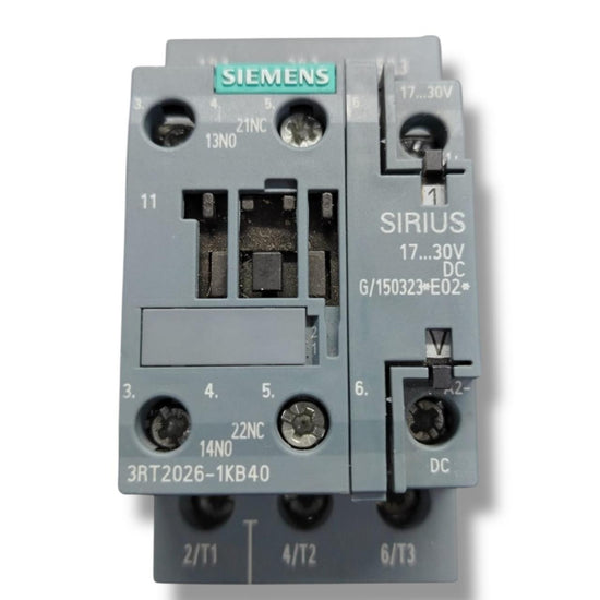 SIEMENS 3RT2026-1KKB40 CONTACTOR DE POTENCIA