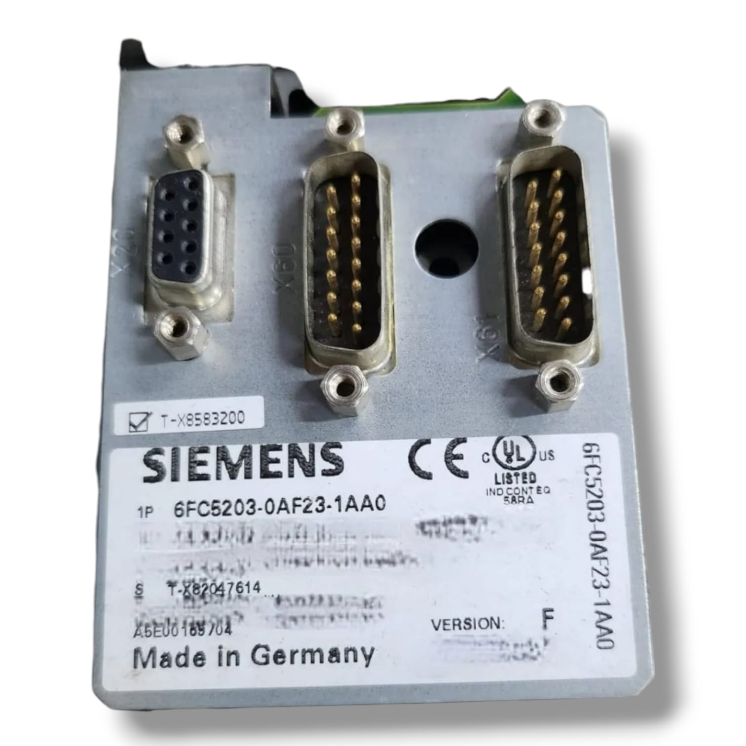 SIEMENS 6FC5203-0AF23-1AA0 PANEL DE CONTROL