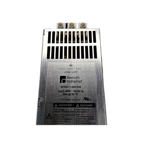 Rexroth Nfd03.1-480-055 filtro de línea trifásico