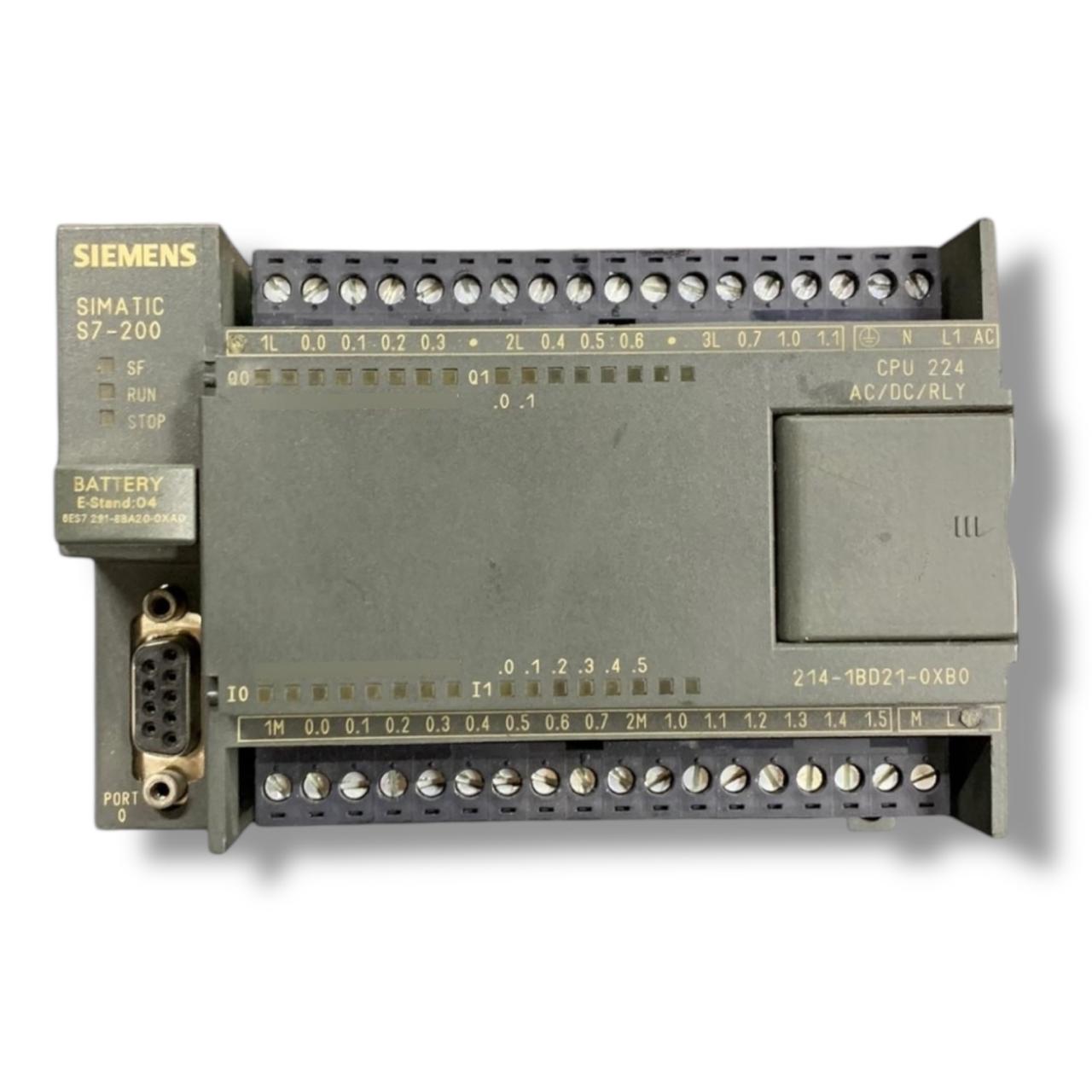 SIEMENS 6ES7214-1BD21-0XB0 UNIDAD CENTRAL DE PROCESAMIENTO