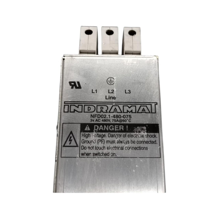 Indramat Nfd02.1-480-075 filtro de línea trifásico