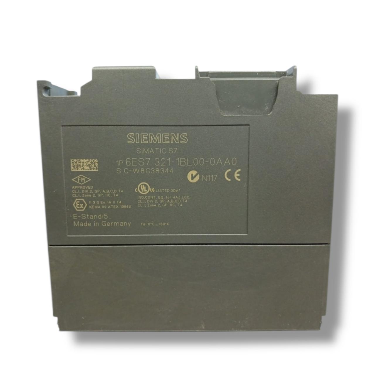 SIEMENS 6ES7 321-1BL00-0AA0 MODULO DE ENTRADAS DIGITALES
