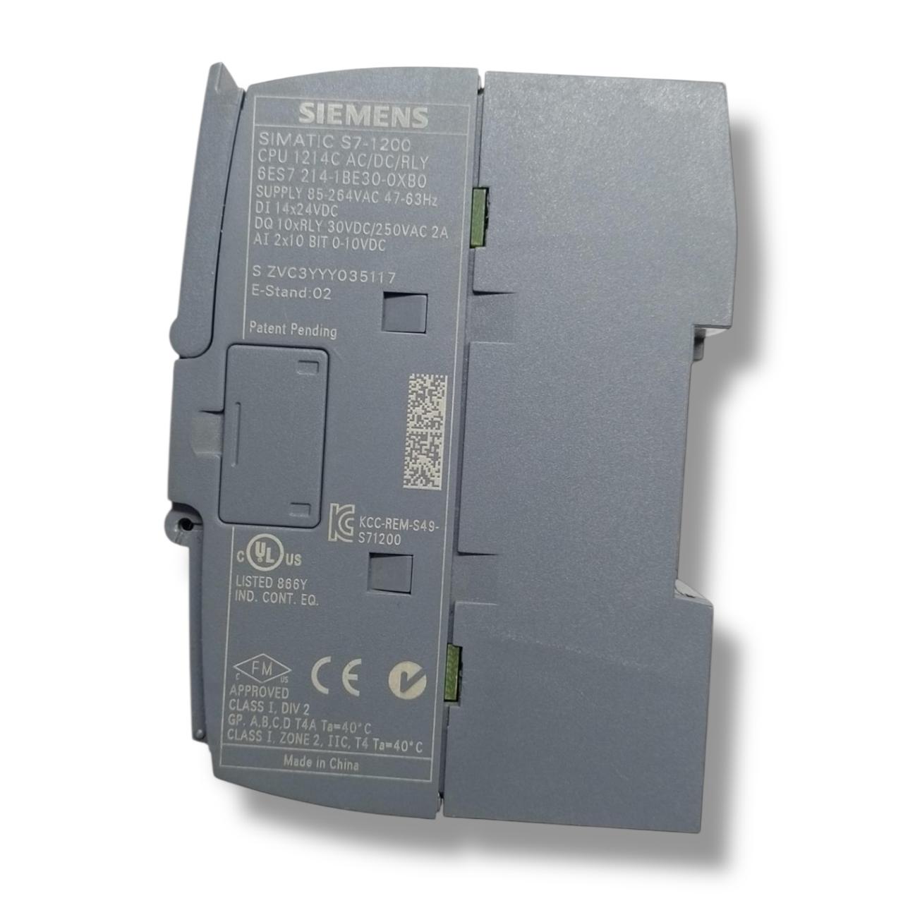 SIEMENS  6ES7 214-1BE30-0XB0 MODULO DE CPU