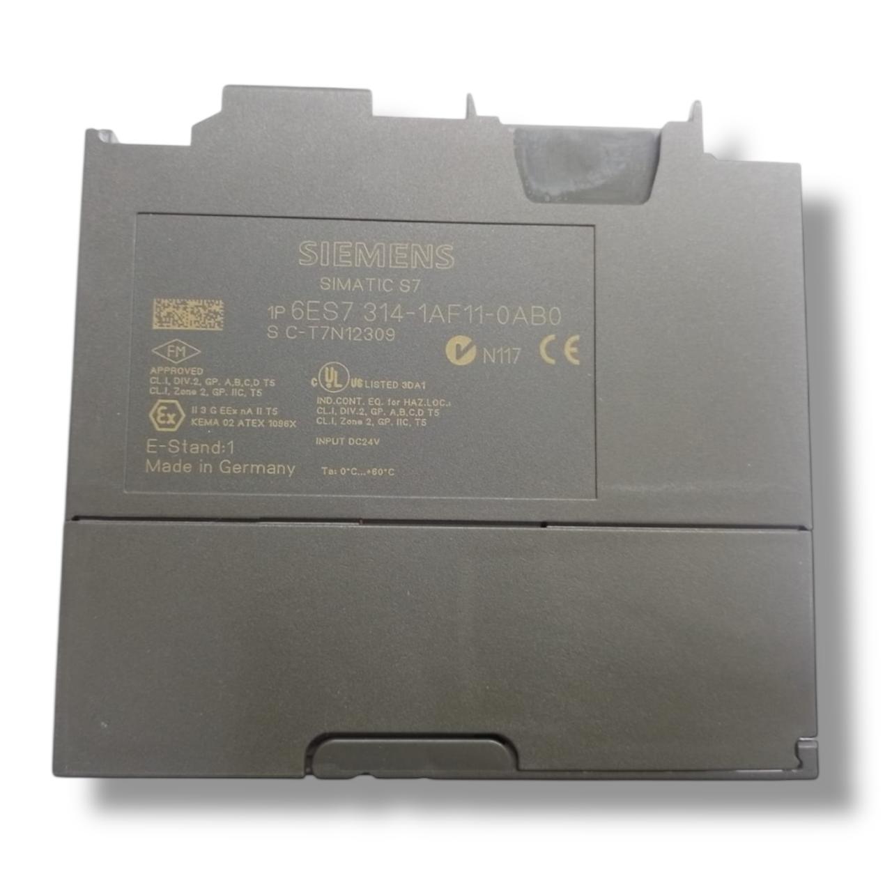 SIEMENS 6ES7 314-1AF11-0AB0 ES UNA CPU CON DETALLE