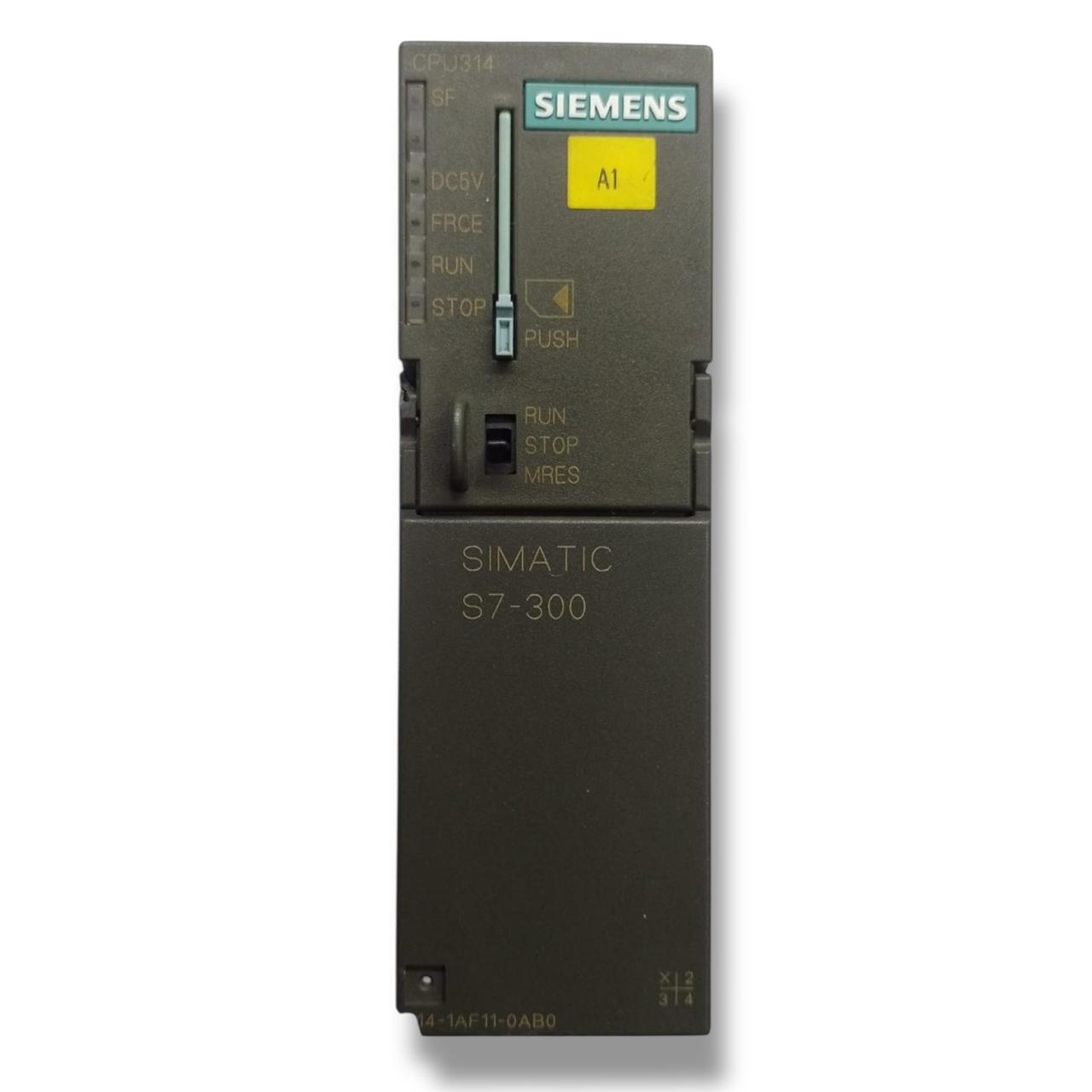 SIEMENS 6ES7 314-1AF11-0AB0 ES UNA CPU CON DETALLE