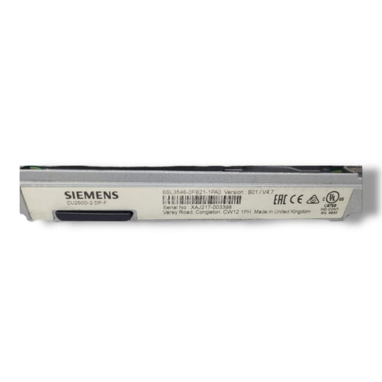 SIEMENS 6SL3546-0FB21-1PA0 UNIDAD DE CONTROL SINAMICS