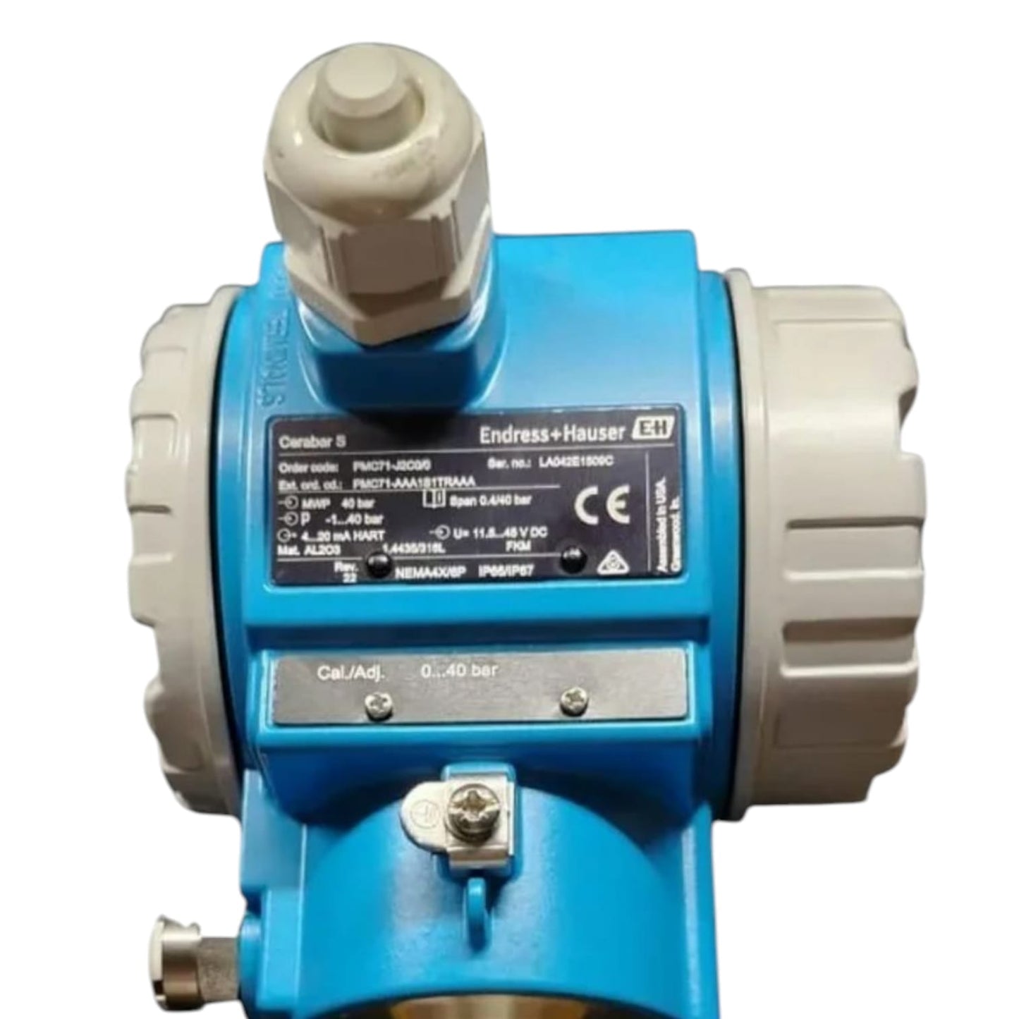 Endress+hauser Pmc71-j2c0/0 Transmisor De Presión